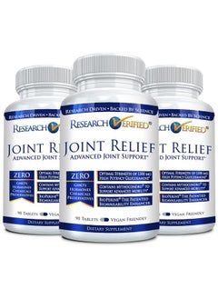 research verified Research Verified Joint Support - Glucosamine, MSM, Turmeric, Boswellia, BioPerine - Vegan - 270 Capsules - 3 Month Supply  - Image 1