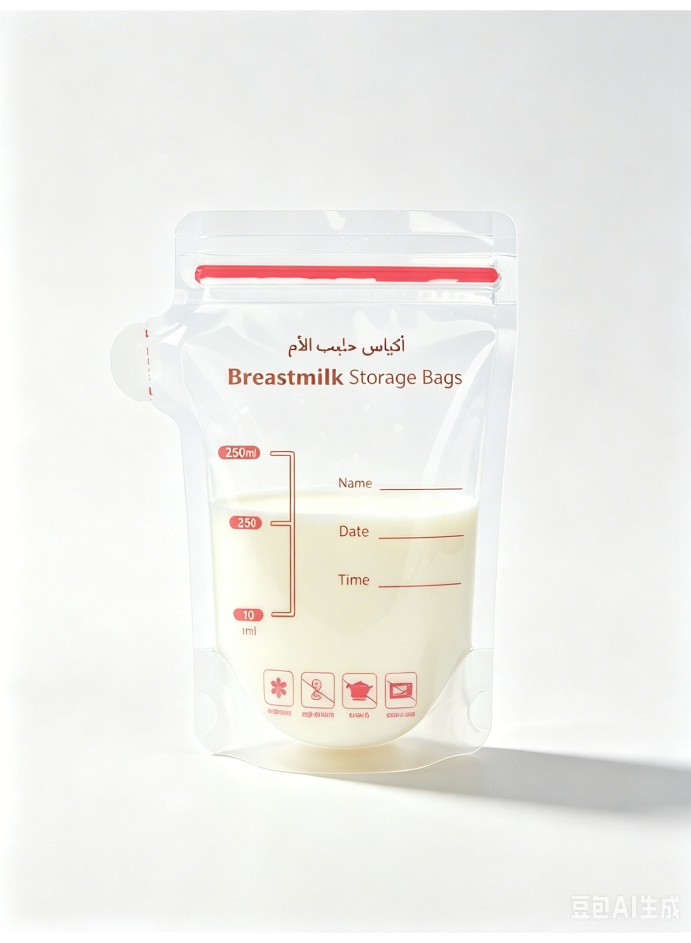 250ml Breast Milk Storage Bags, 20 Count, BPA-Free, Leak-Proof Freezer Safe Bags for Breastfeeding Moms