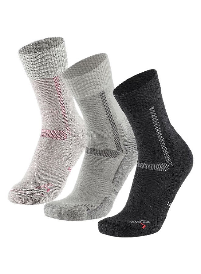Alpint Mountain Merino Wool Moisture Wicking Professional Hiking Socks Outdoor Sports Socks Beautiful Norwegians - Image 1