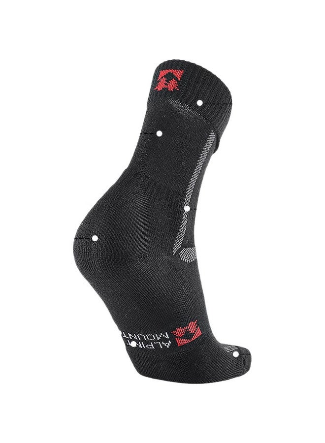Alpint Mountain Merino Wool Moisture Wicking Professional Hiking Socks Outdoor Sports Socks Beautiful Norwegians - Image 2