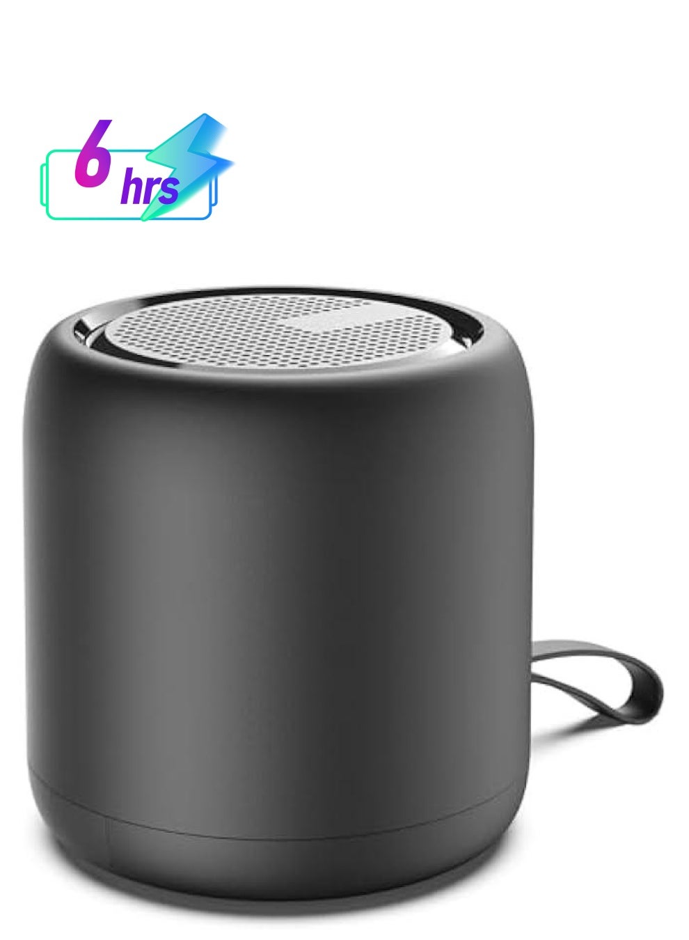 Portable Bluetooth Speakers, Small Speaker for Travel with Hands-Free Playback, Wireless Bluetooth Speakers with Dual Pairing Function, Portable Design, Bluetooth 5.3, Black