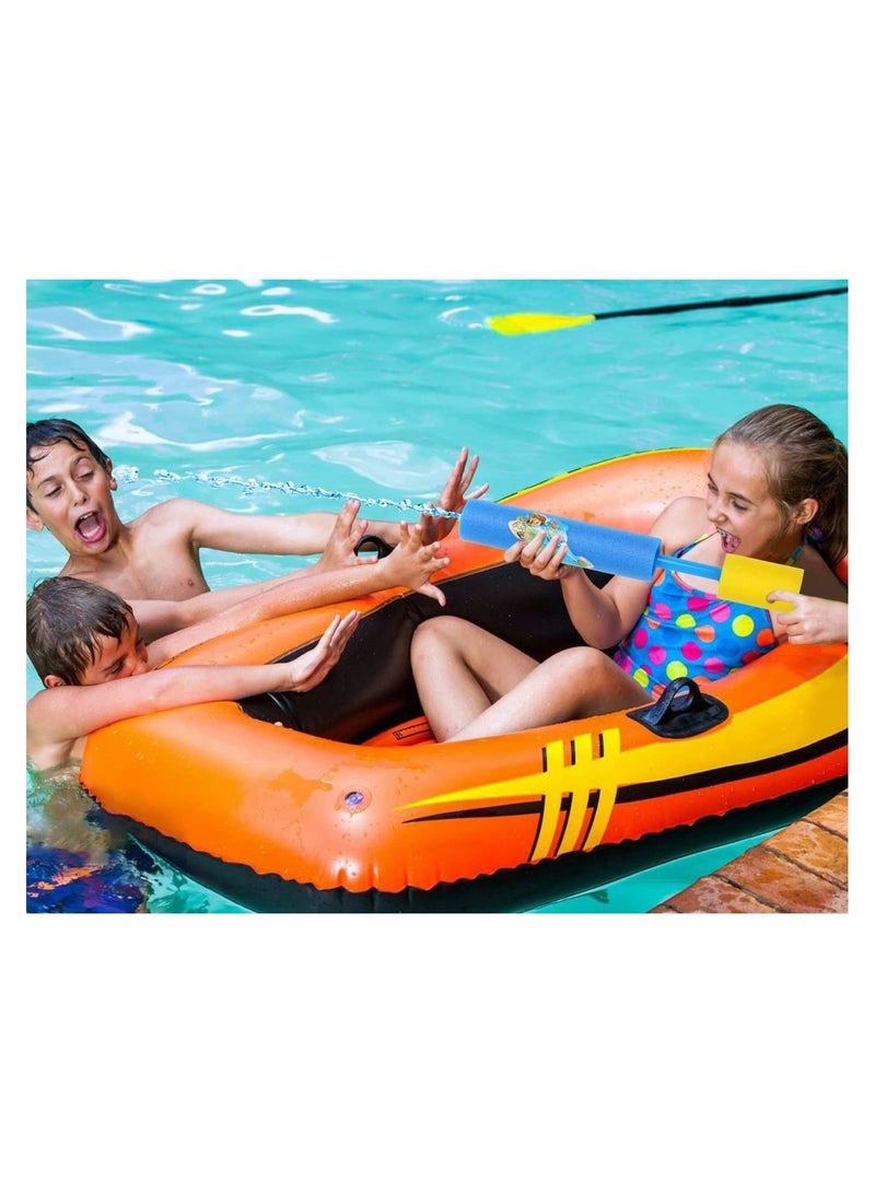 Excefore Water Pistols for Kids Toddlers Outdoor Pool Beach Toys 6 Pack Foam Water Guns Summer Super Water Blaster Soaker Gun for Garden Outside Games(Random Color) - Image 3