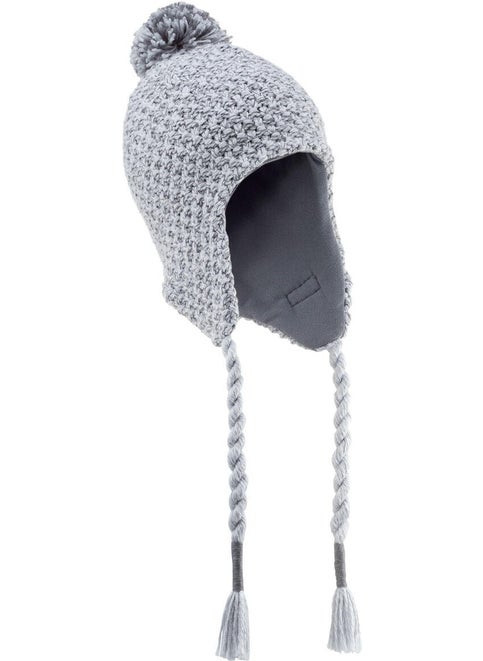 Wedze Children's Peruvian Ski Beanie - Light Gray - Timeless - pzsku/ZB88D9930F34DC79E8820Z/45/_/1730845079/0b28961e-cb63-4c69-8a24-f8ca75fb1af6