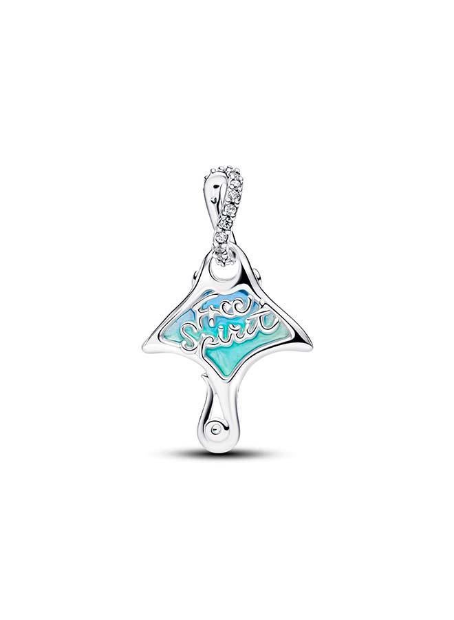 PANDORA Manta Ray Dangle Charm - Image 3