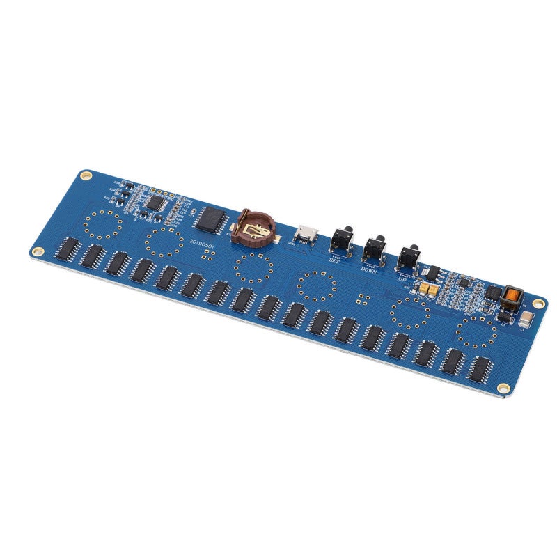 Nixie Tube Clock Board 6-Digit 7-Color Display STM8S005 Main Control - High Precision Driver Board with Anti-Poisoning Program for DIY Time Display - Image 4