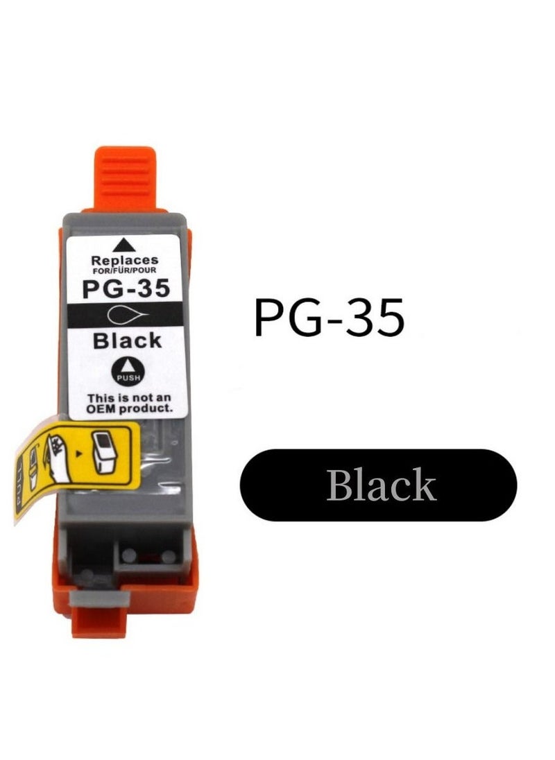 2 Packs PGI-35BK CLI-36C Compatible Ink Cartridge for Canon ip100ip110 Printer  - Image 3