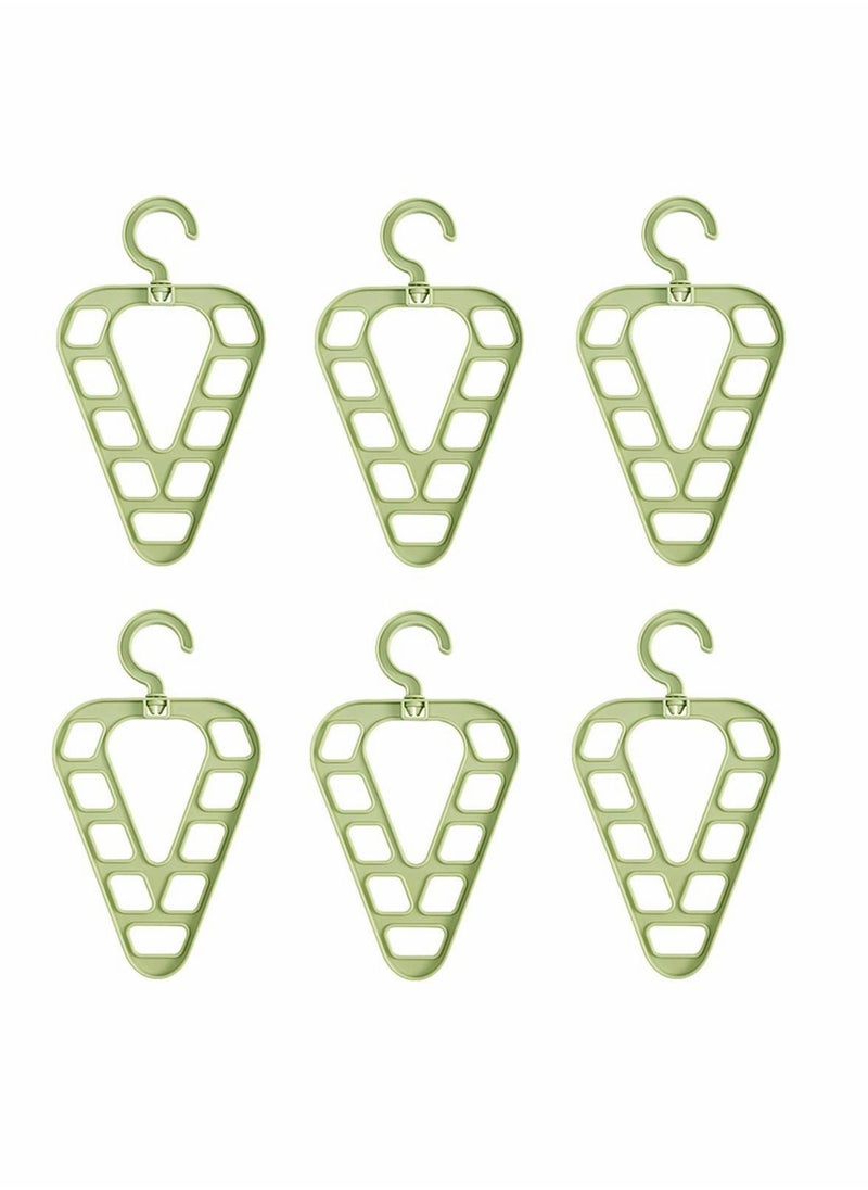 Y&D Clothes Hanger Organizer, Multi Functional Wardrobe Hanger, Rotate Anti-skid Storage Coat Hangers with 9 Holes  - Image 1