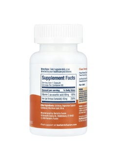 Bariatric Fusion Bariatric Fusion, Iron With Vitamin C, 45 mg, 60 Capsules  - Image 2