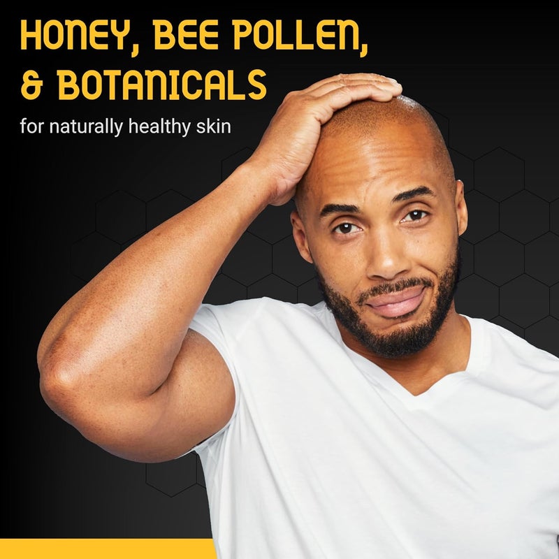 Bee Bald بلسم الشفاء بعد الحلاقة من بي بالد HEAL يهدئ البشرة التالفة ويعالج البثور والاحمرار وحروق الحلاقة والتهيج المرتبط بالحلاقة - Image 4