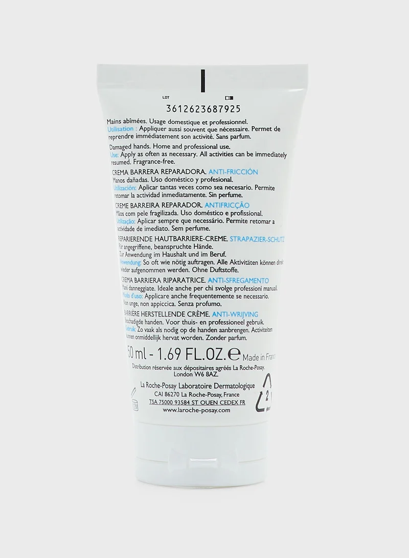 LA ROCHE-POSAY La Roche-Posay Cicaplast Mains Moisturiser for Dry and Damaged Hands 50ml
