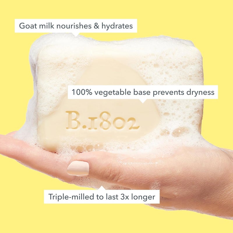 Beekman 1802 Goat Milk Soap Bar, Honeyed Grapefruit - 9 oz - Nourishes, Moisturizes & Hydrates the Body - Good for Sensitive Skin - Cruelty Free - Image 2
