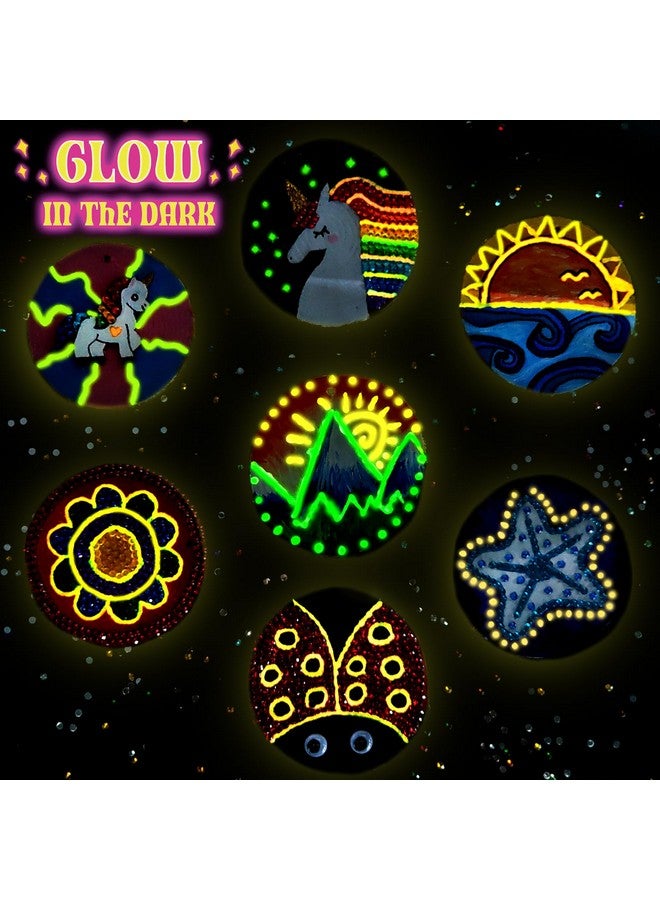 klmars Kids Wooden Painting Kit-Glow in The Dark-Arts & Crafts Gifts for Boys Girls Ages 5-12-Craft Activities Kits - Creative Art Toys for 5, 6, 7, 8, 9, 10, 11 & 12 Year Old Kids - Image 3