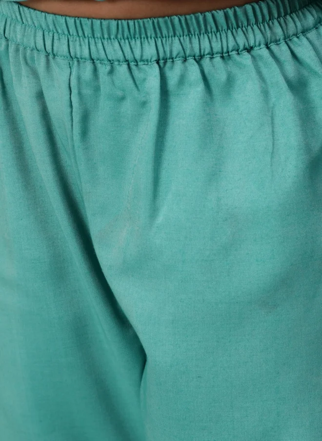 AKS Chanderi Silk Kurta Set for Girls