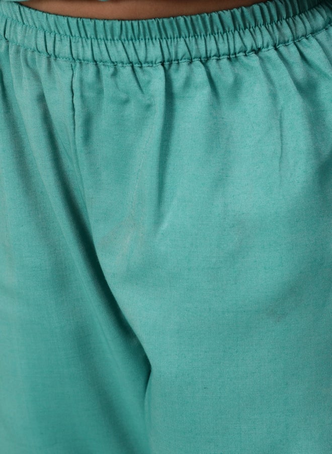 أيه كيه إس طقم كورتا حرير شانديري للبنات - Image 3