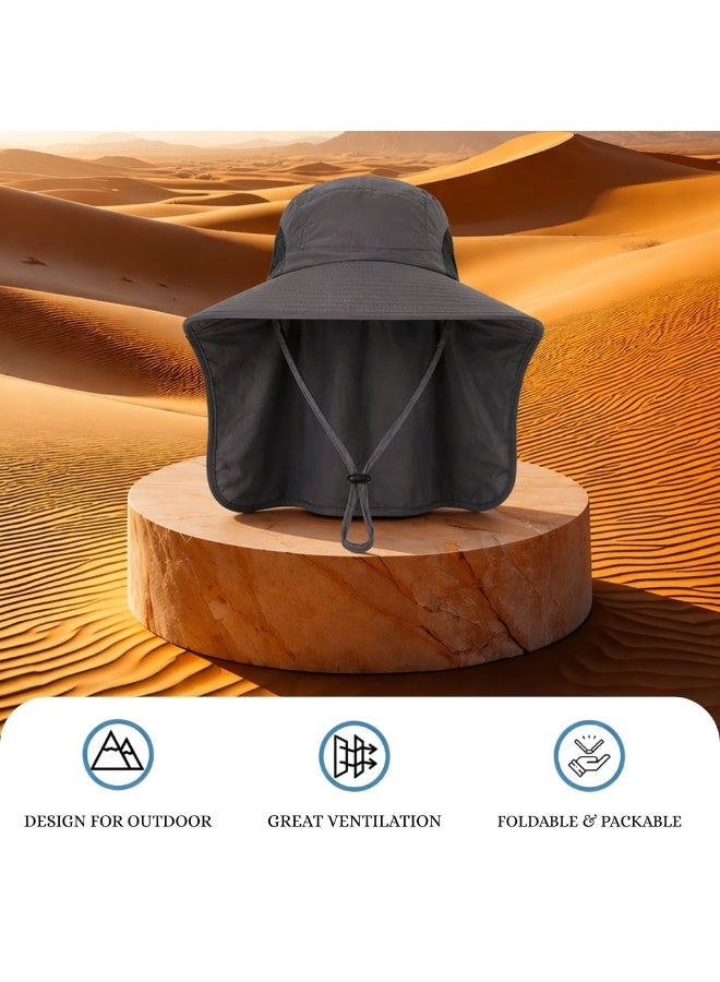 نينوش قبعة دلو للرجال/الكبار - قبعة للحماية من الشمس - Image 4