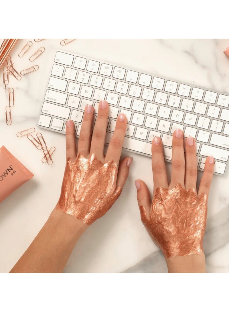LondonTown Rose Gold Hand Peel Peeling Hand Mask 104ml - Image 4