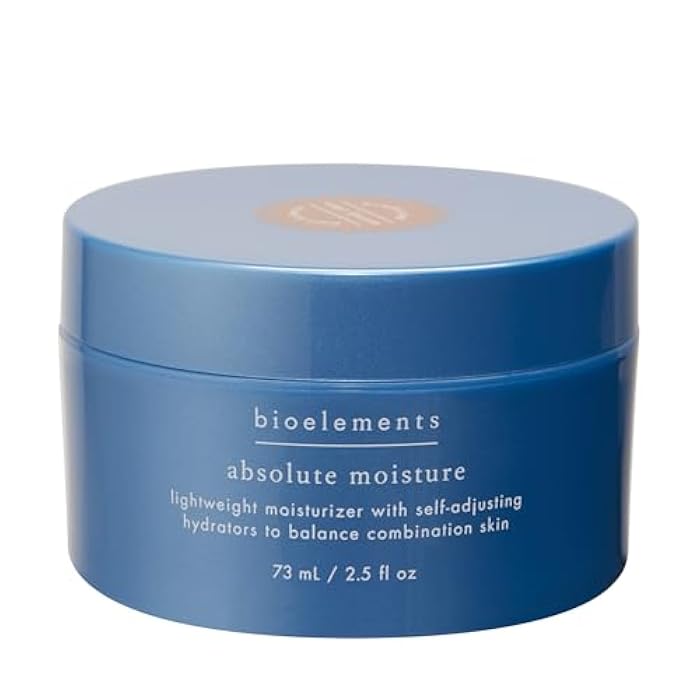 Bioelements Absolute Moisture - 2.5 oz - Lightweight Facial Moisturizer for Combination Skin - Smooth, Soft & Shine Free - Vegan, Gluten Free - Never Tested on Animals - Image 1