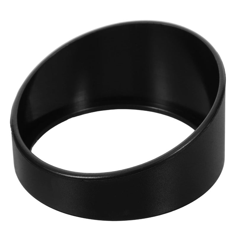 Universal 52mm Black Plastic Car Gauge Sunshade Visor UV Protection Dashboard Cover - Image 2