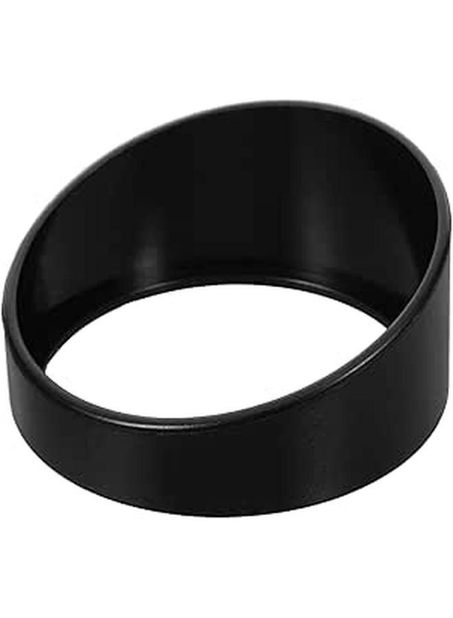 Universal 52mm Black Plastic Car Gauge Sunshade Visor UV Protection Dashboard Cover - Image 1