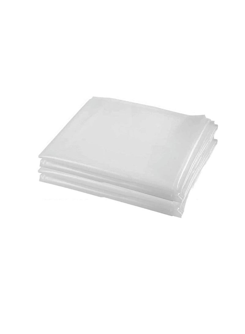 Painter's Painters Polythene Sheet Plastic Drop Cloths Sheet Waterproof Anti dust Furniture Cover Disposable Tarp for Painting for Couch Cover and Furniture Cover 300G x 8 Meter - Image 1