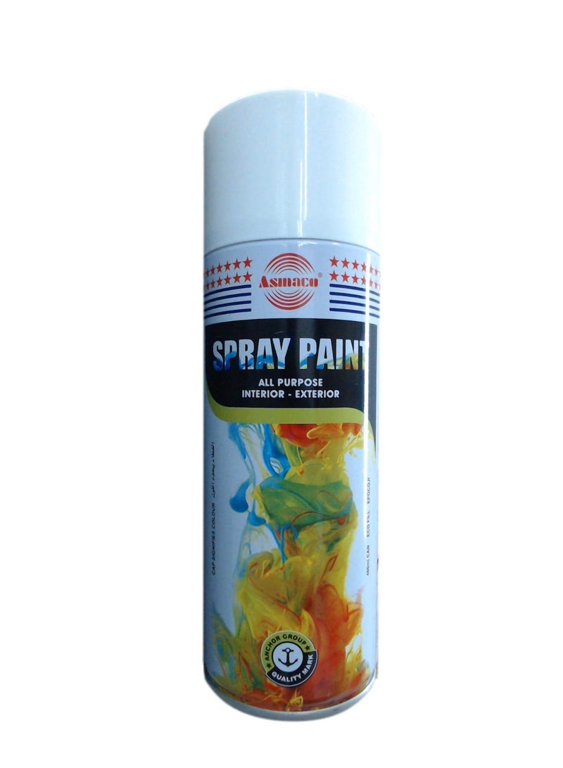 Asmaco Spray Paint White Pack Of 3pcs - Image 1
