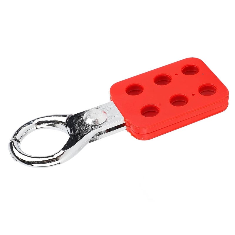 6 Hole Aluminum Lockout Tagout Hasp Safety Lock Industrial Fireproof Padlock - Image 5