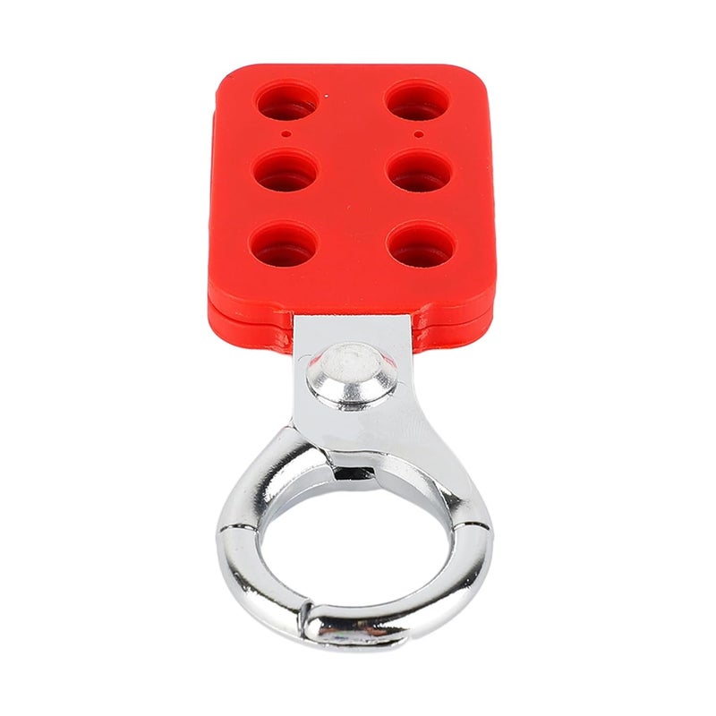 6 Hole Aluminum Lockout Tagout Hasp Safety Lock Industrial Fireproof Padlock - Image 4
