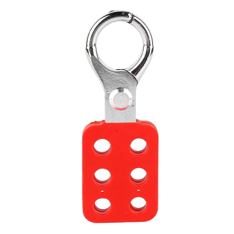 6 Hole Aluminum Lockout Tagout Hasp Safety Lock Industrial Fireproof Padlock - Image 2