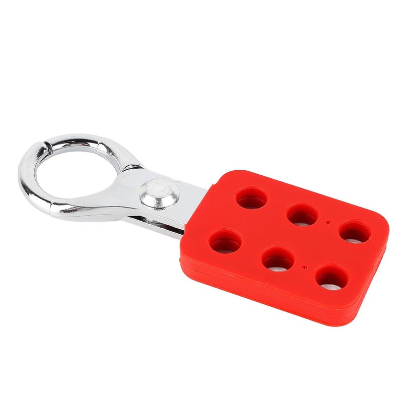 6 Hole Aluminum Lockout Tagout Hasp Safety Lock Industrial Fireproof Padlock - Image 3