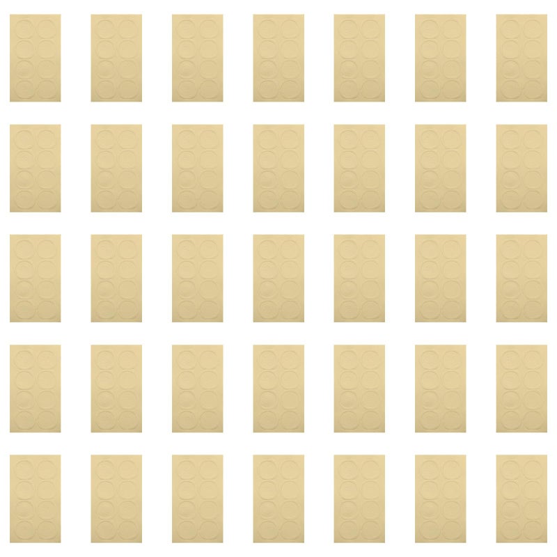 Gold Wax Seal Stickers 30 Sheets 2x2cm Adhesive PVC for Boxes Scrapbooking Envelopes - Image 2