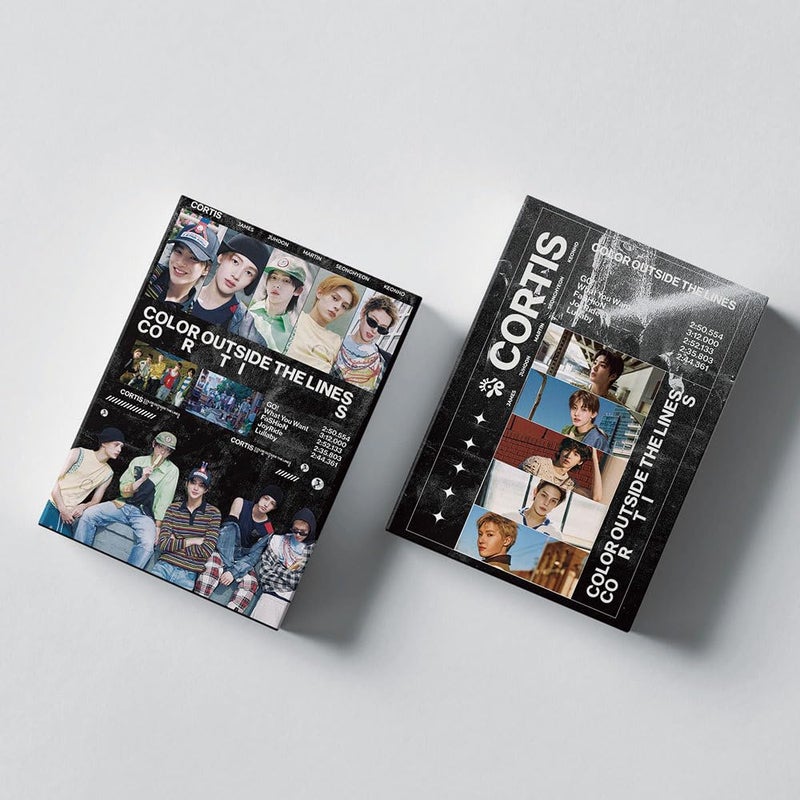 sunlelekz CORTIS Color Outside The Lines Album Lomo Cards - 55PCS Kpop Photocards for CORTIS Fans - Image 4