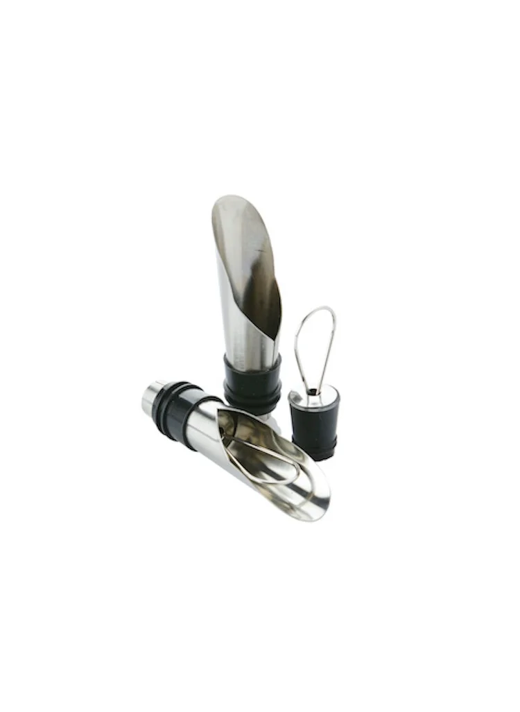 Point-Virgule SET OF 2 STAINLESS STEEL POURERS