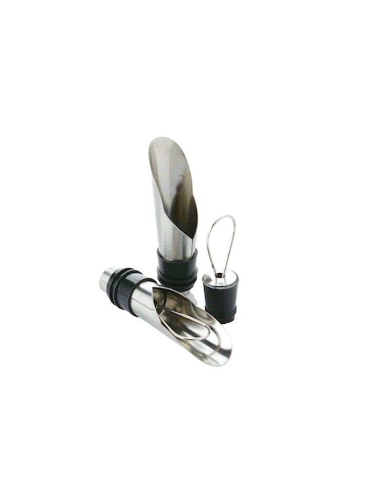 Point-Virgule SET OF 2 STAINLESS STEEL POURERS 