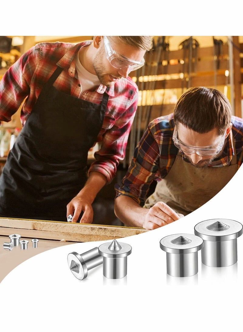 Excefore dowel jig and Tenon Center Transfer Plugs Doweling Centering Pins Transfer Plugs Drill Hole Tool for Woodworking Tool Accessories (20 Pieces) - Image 4