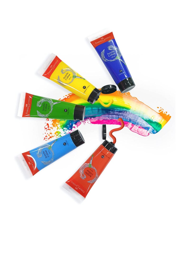 فابير كاستل أنبوب طلاء أكريليك ملون 120 مل من فابر كاستل - Image 3