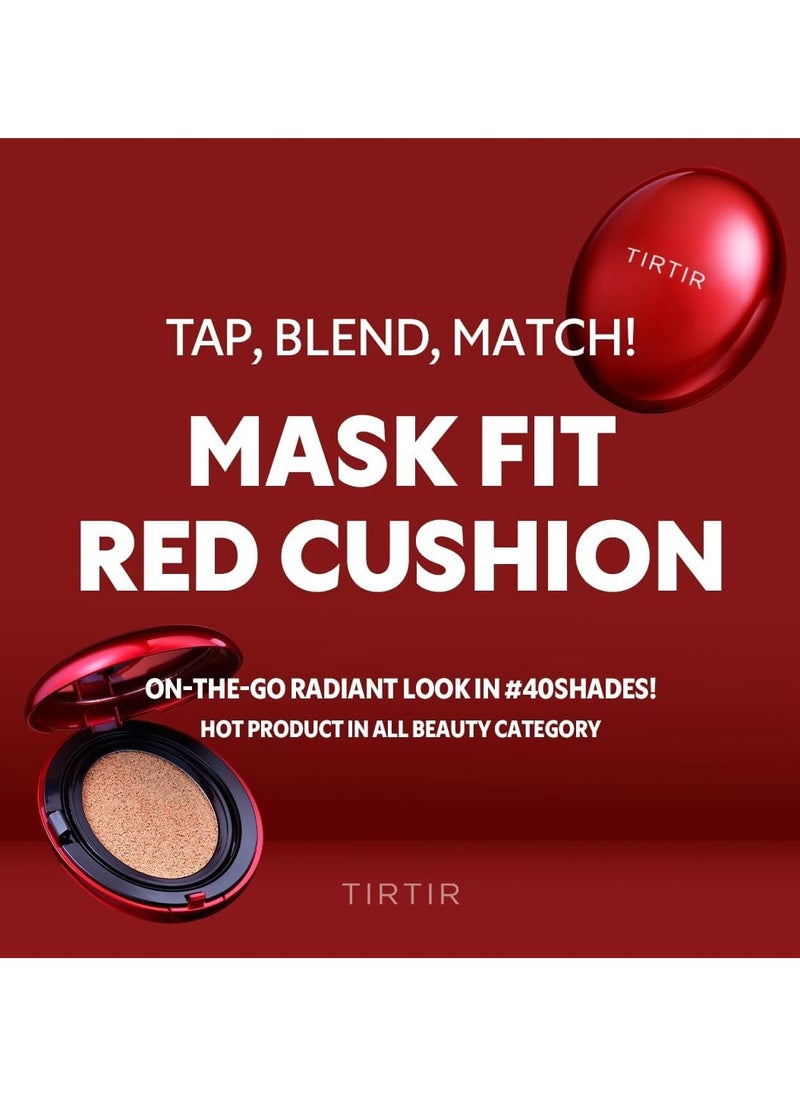 Terter Red Cushion Foundation by Mask Fit | Full Coverage, Weightless & Skin-Friendly, Glossy Finish, Korean Foundation (#17W French Vanilla, 0.63 fl oz (Pack of 1) - pzsku/ZB88ECBBD7AAD3B5F927CZ/45/_/1730963846/64c972b2-3a97-454b-9be2-b40f3b80c151