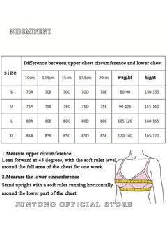 NIBEMINENT Women's Lace Bra Push Up Cotton Daily Underwire Leisure Comfort Breathable Soft Bras Sweet Romantic Ultra-Thin Underwear Lingerie Underclothes  - Image 2