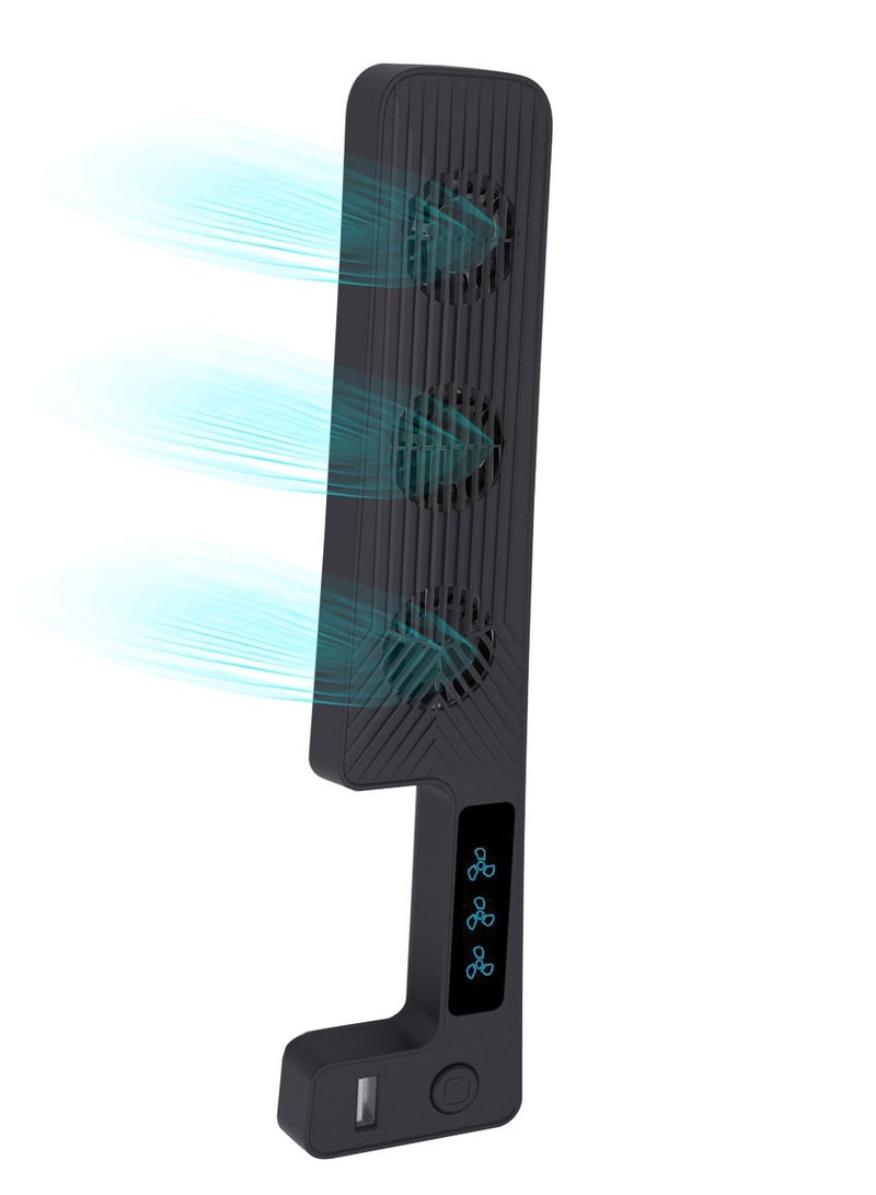كيه جاي إتش مروحة تبريد خارجية ذات 3 مراوح لملحقات جهازSlim PS5 مبرد مروحة تبريد مبرد داخلي USB - Image 5