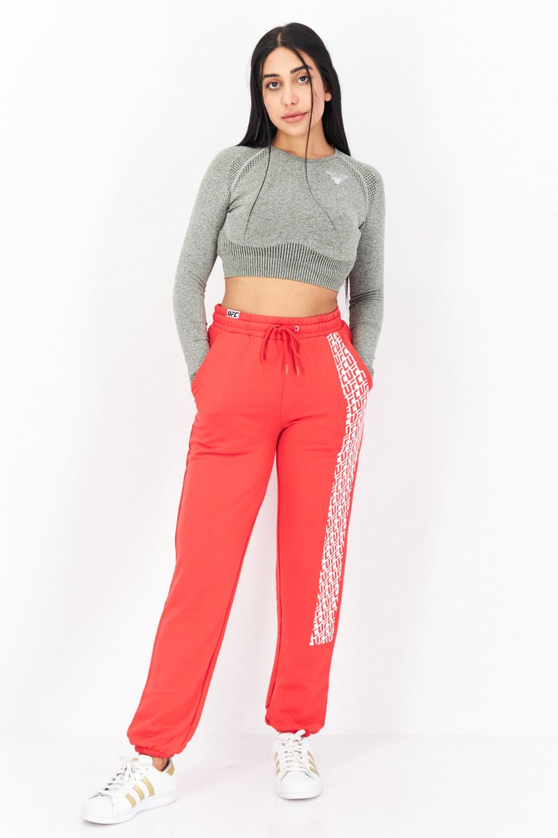 Ufc Women Sportswear Fit Training Sweatpants, Red - Image 4