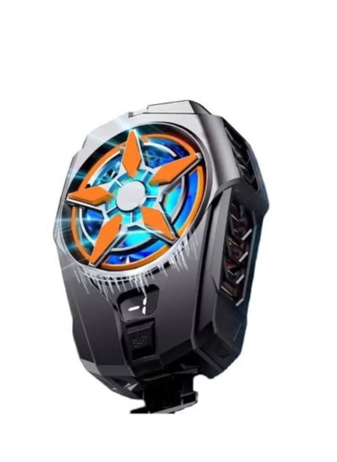 TIGER SL-09 Mobile Phone Radiator with Digital Display – USB Powered Semiconductor Cooling Fan for Smartphones – Real-Time Temperature Monitoring, Fast Heat Dissipation & Ultra-Quiet Operation – Ideal for Gaming, Streaming & Long Mobile Use – Portable & Efficient  - Image 3