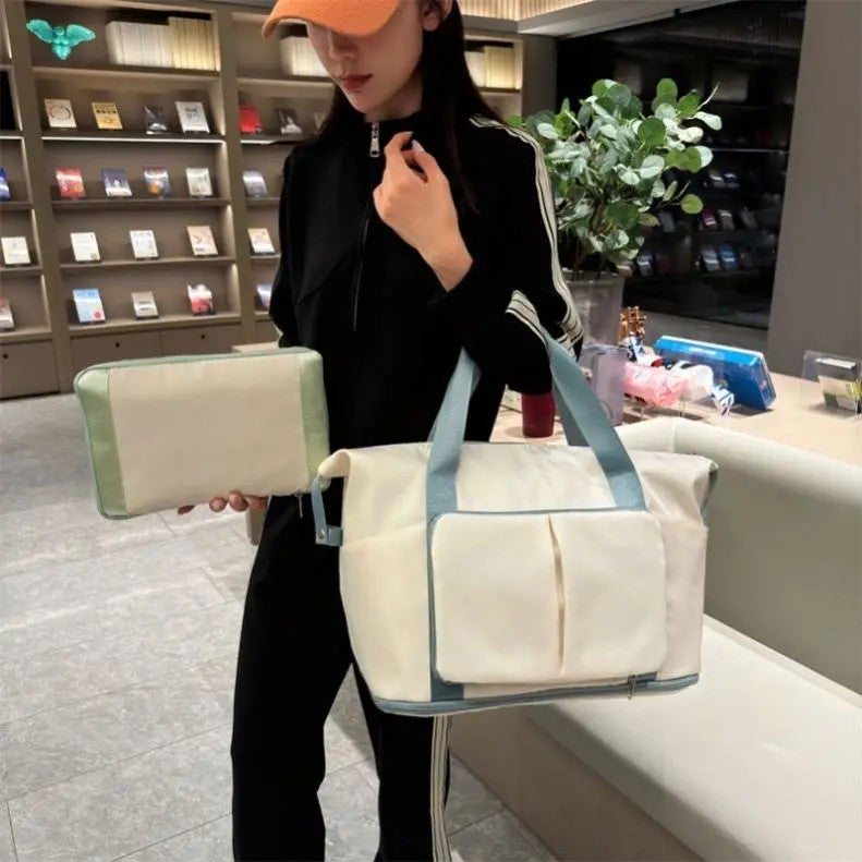 Bluejw Travelling Gym Bag Sports Duffel Set - Foldable Kid Luggage, Waterproof Men Large Capacity Travel Bags - Image 3
