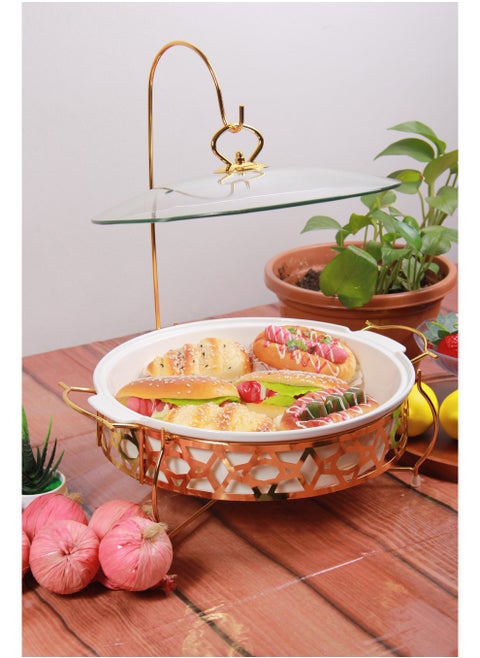Buffet heater for serving food