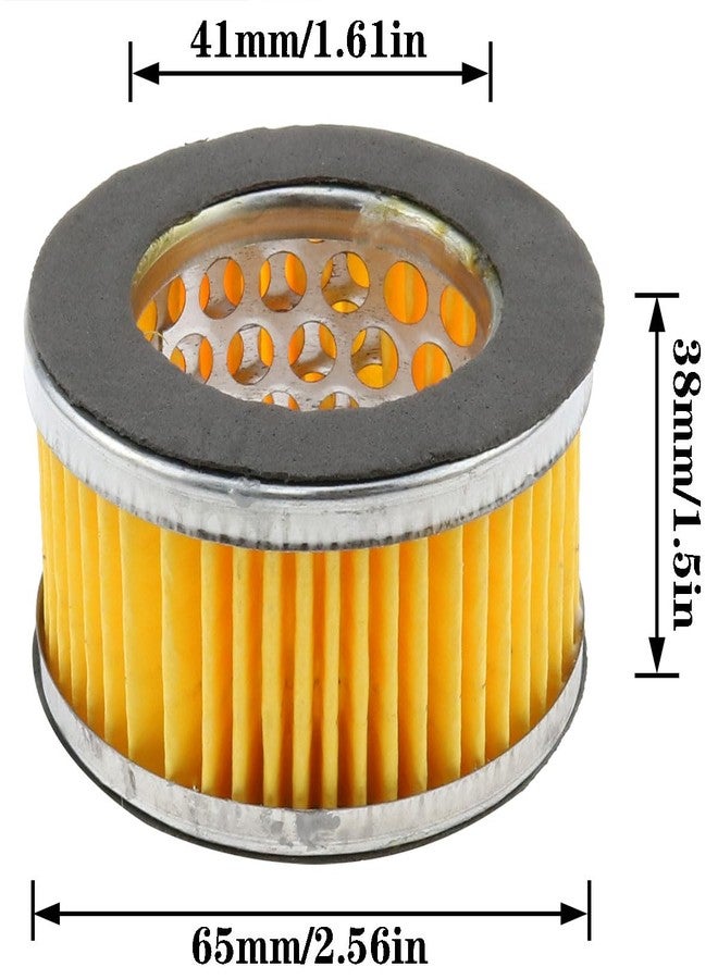 AYLIFU-4PCS Air Compressor Intake Paper Filter Elements Piston Type Air Replacement Filter Element Air Compressor accessories（65 * 41 * 38mm) - Image 2