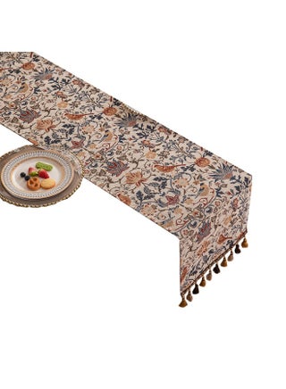 American retro long table runner, tea table, table cloth and flag, light luxury jacquard embroidery long tablecloth 30*180cm - view 3