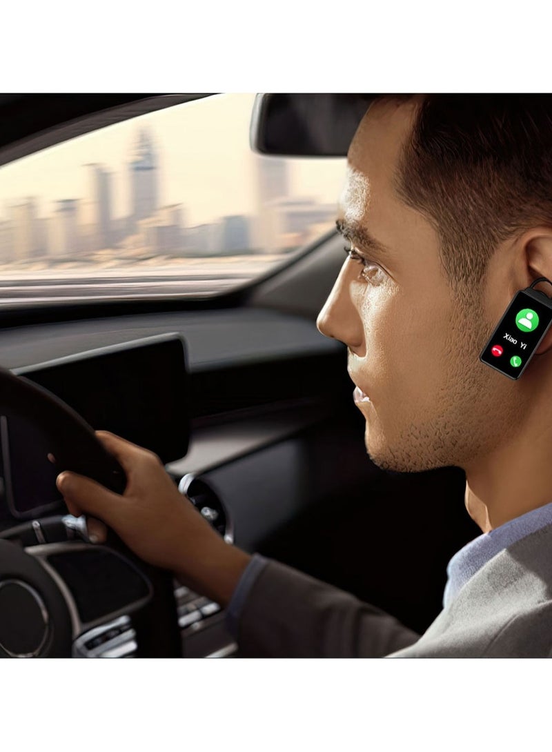 AROAQ K80 1.57 inch Blood Sugar Smart Watch TWS Headset Two-in-One Health Monitoring Body Temperature Bluetooth Call NFC Access Control Bracelet - Image 4