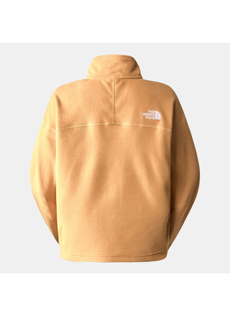 THE NORTH FACE Women’s 100 Glacier Cropped 1/4 Zip Fleece Sweatshirt
