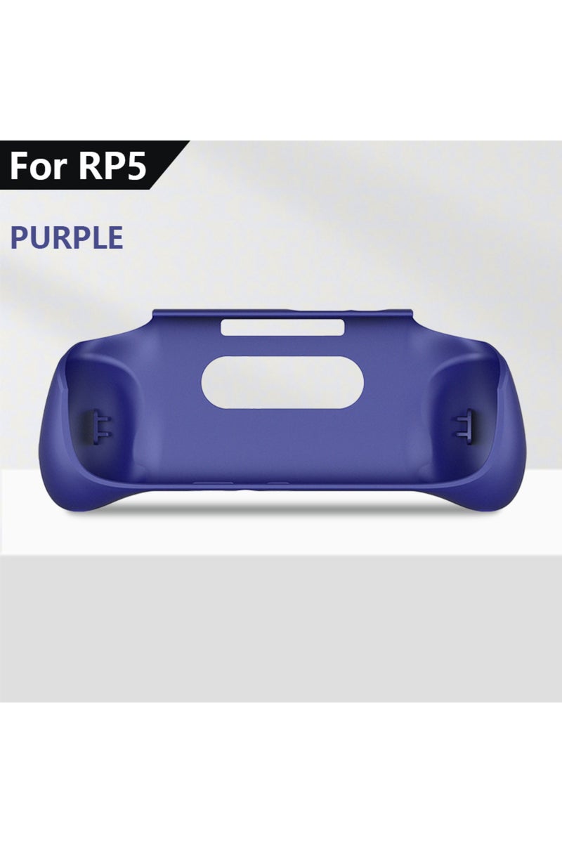 PURPLE Retroid Pocket 5 Shell RP5 Tpu Frosted Soft Grip Wear-Resistant Waterproof, Anti Drop Game Co