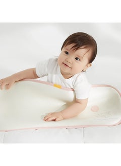 Babycare Babycare - Baby Pillow, Cooling Silk Pillow, Cloud Balloon Rabbit Design, Pink, Soft Fabric, BPA-Free, Non-Toxic, Hypoallergenic, Gentle on Baby Skin, Breathable, Lightweight, Cooling Effect, Comfortable Sleep Support, Durable, Ideal for Cribs and Strollers, Easy to Clean, Safe for Infants  - Image 4