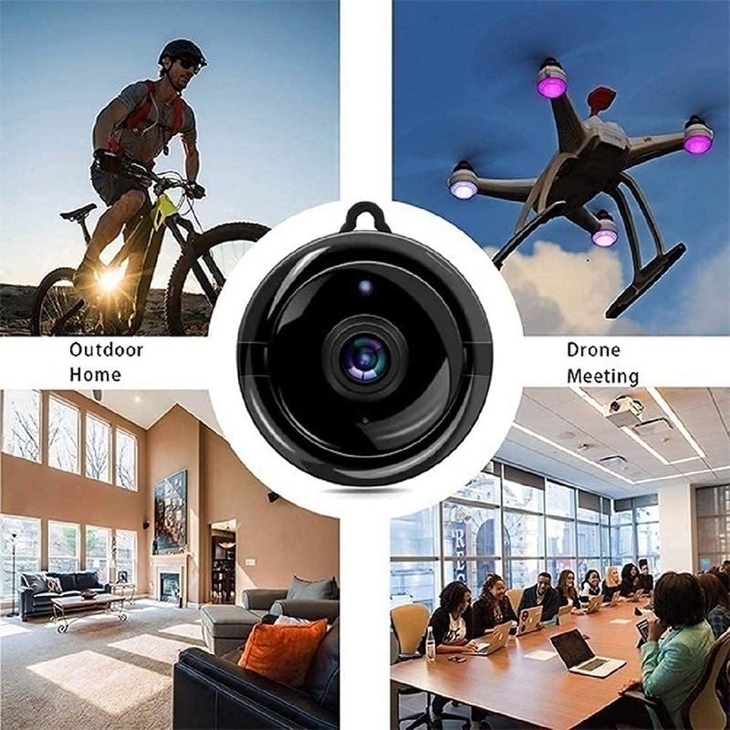 SIOVS SIOVS Full HD 1080P Micro Camcorder Wireless Infrared CCTV Hidden Spy Night Vision Security Camera  - Image 3