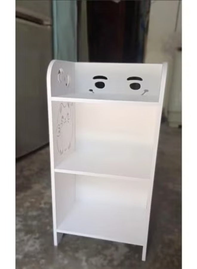 C&C Home Multi Purpose Floor Standing Bathroom Home Furniture Cabinet Rack White 25 x 18 x 50 cm - Image 4